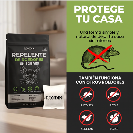 Protege tu casa: tambien funciona con ratas, ardillas y tuzas
