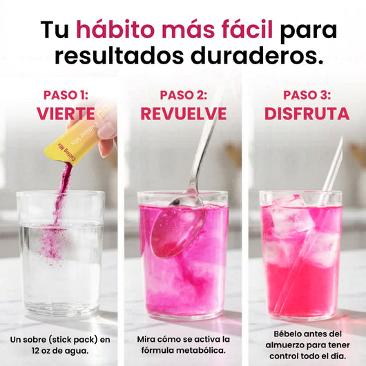 Cómo se toma Cutting Mix en 3 pasos