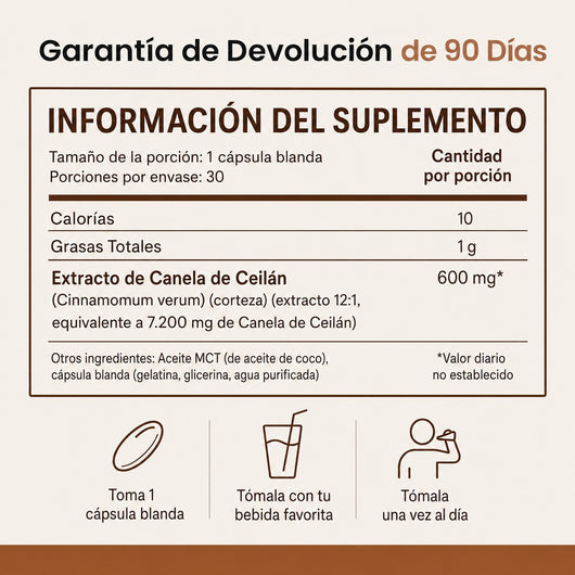 ArboraLabs Canela de Ceilán