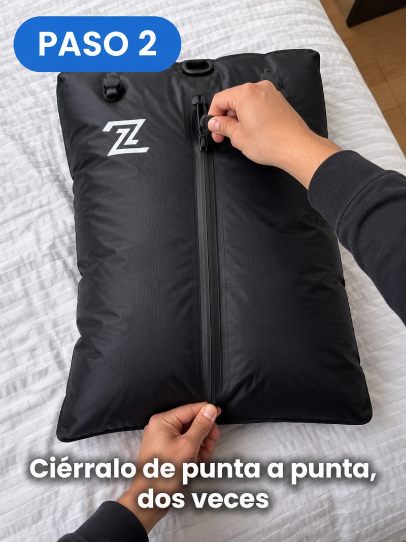 Cierra hasta el tope