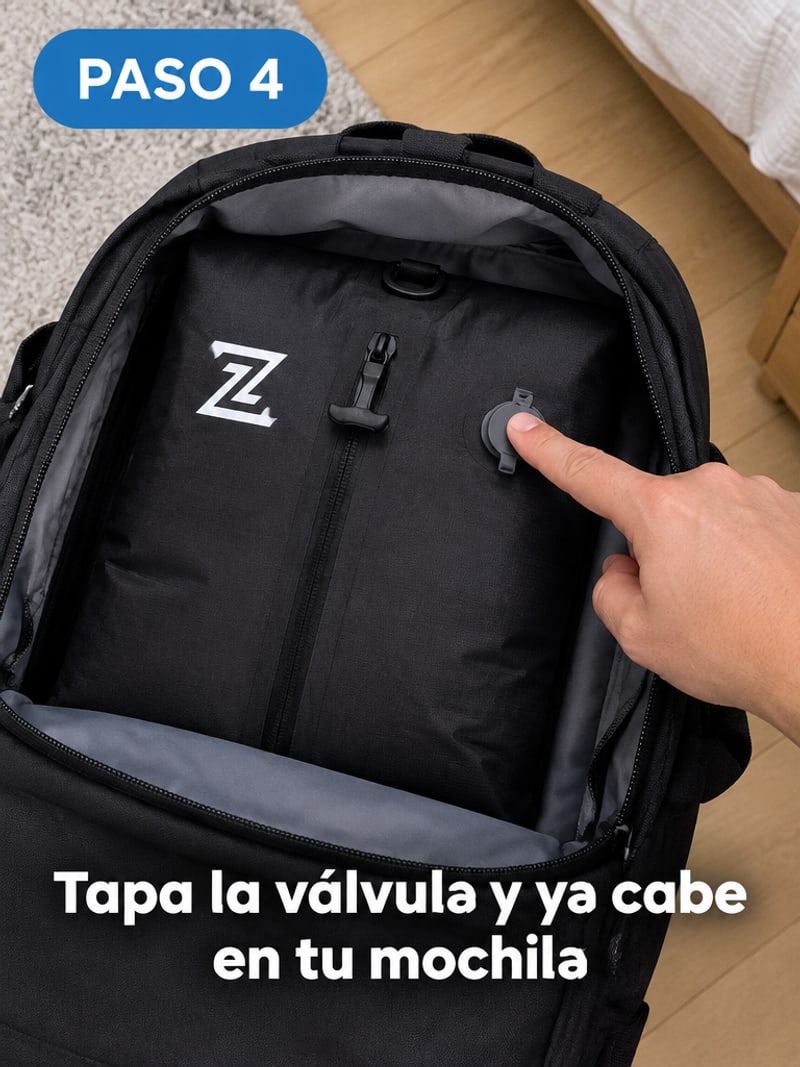 Tapón puesto