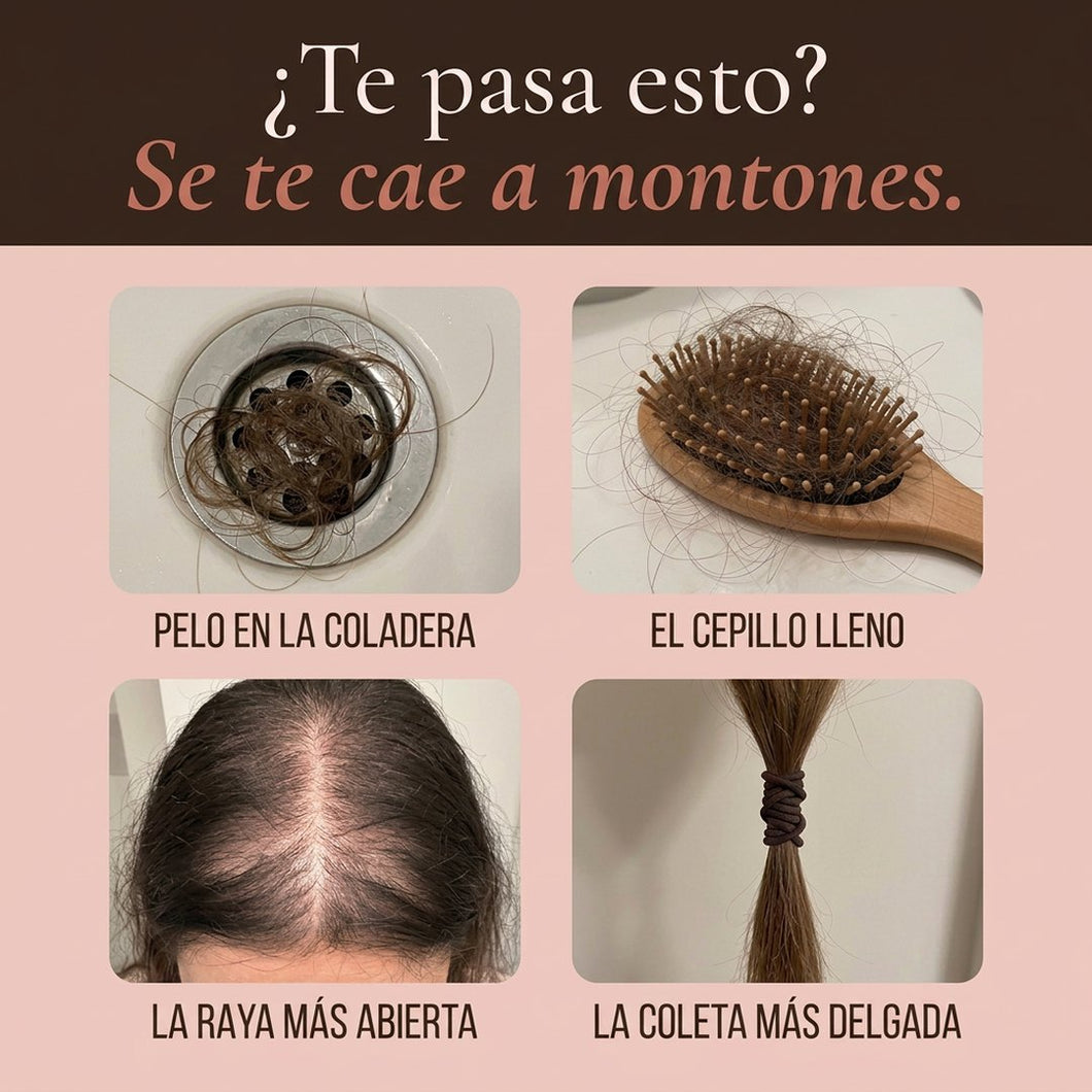 Señales de caída de pelo