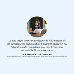 Dra. Manjula Jegasothy, dermatóloga cosmética y fundadora de MiamiMD