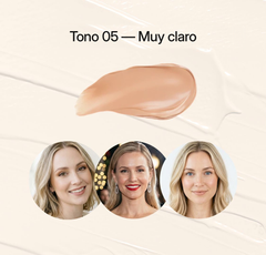 Tono 05 de Lumavie, muy claro, para piel clara
