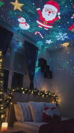 Techo lleno de Navidad con Magicielo