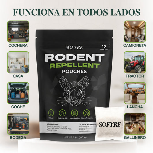 Funciona en casa, cochera, coche, bodega y más